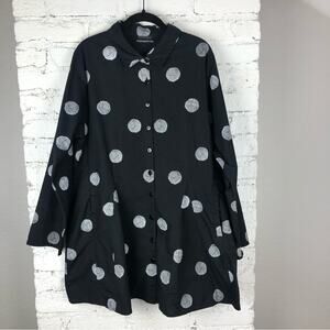 Snapdragon & Twig Thumbprint Polka Dot Tunic